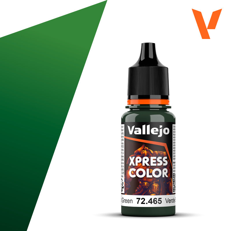Vallejo Xpress Color Forest Green bottle