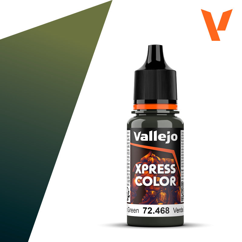 Vallejo Xpress Color Commando Green bottle