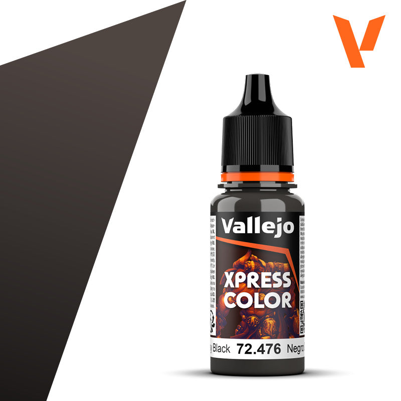 Vallejo Xpress Color Greasy Black bottle