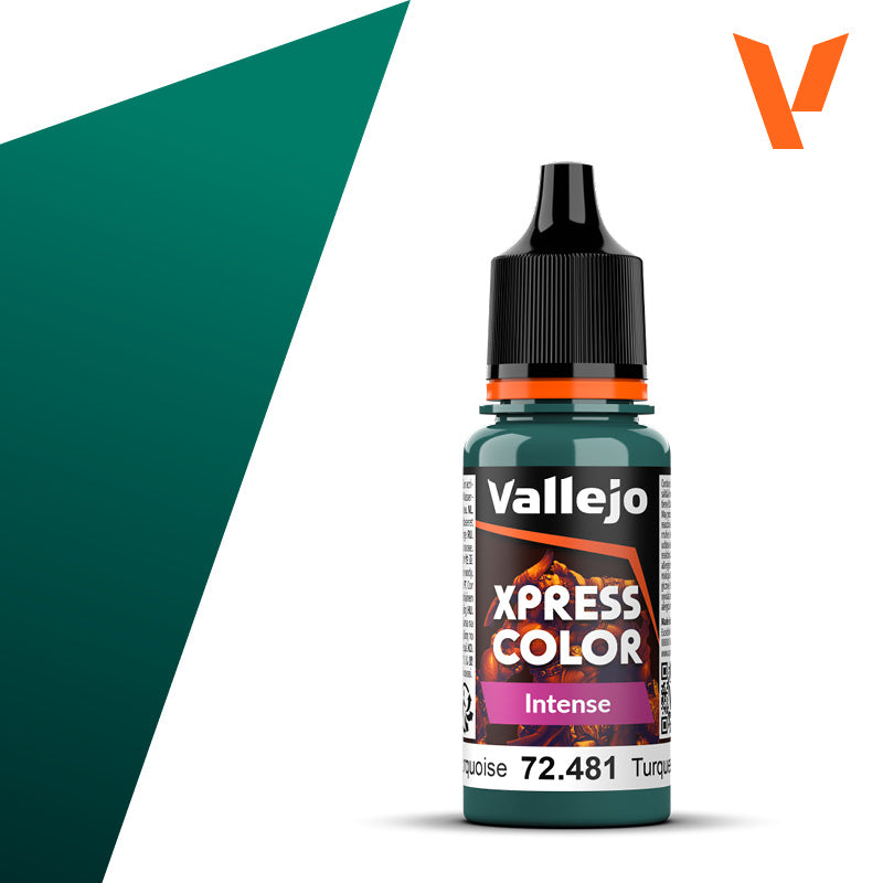 Vallejo Xpress Color Heretic Turquoise bottle