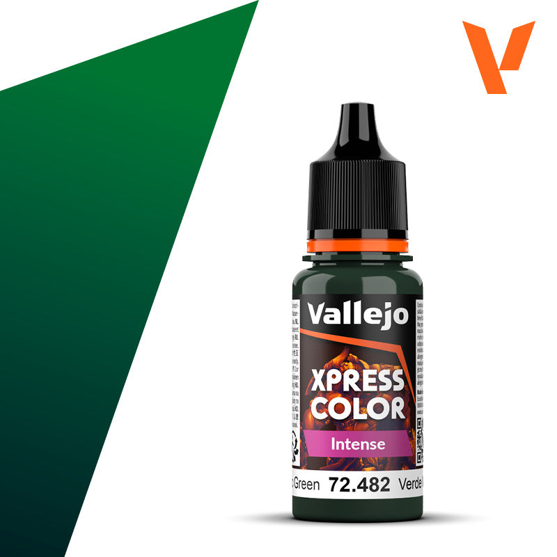 Vallejo Xpress Color Monastic Green bottle
