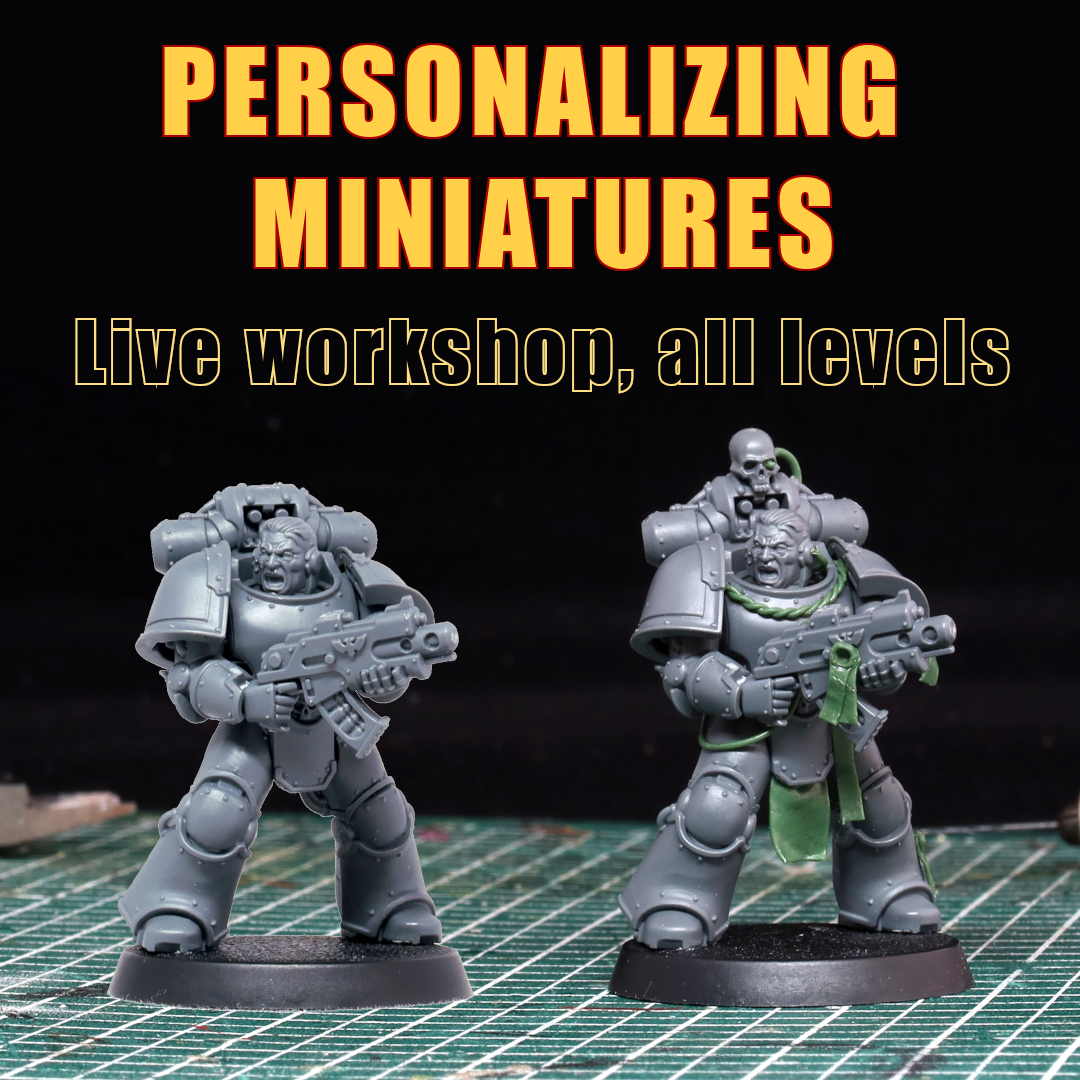 Painting Workshop - Kit Bashing 0 to Hero - 15 Nov