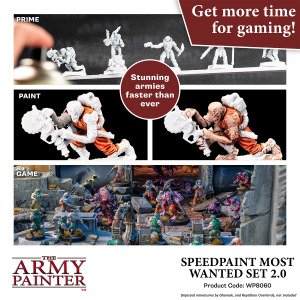 The Army Painter Speedpaint Most Wanted Set 2.0